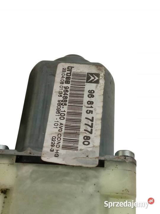 MECHANIZM SZYBY LEWY PRZÓD 9881577780 Citroen C4 osobowe sprzedam