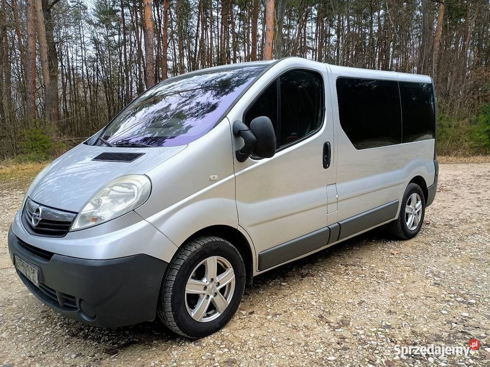 Vivaro 20 CDTI 9Cio Osobowy Klima Skrzydełka Hak Rok produkcji 2010 Mielec