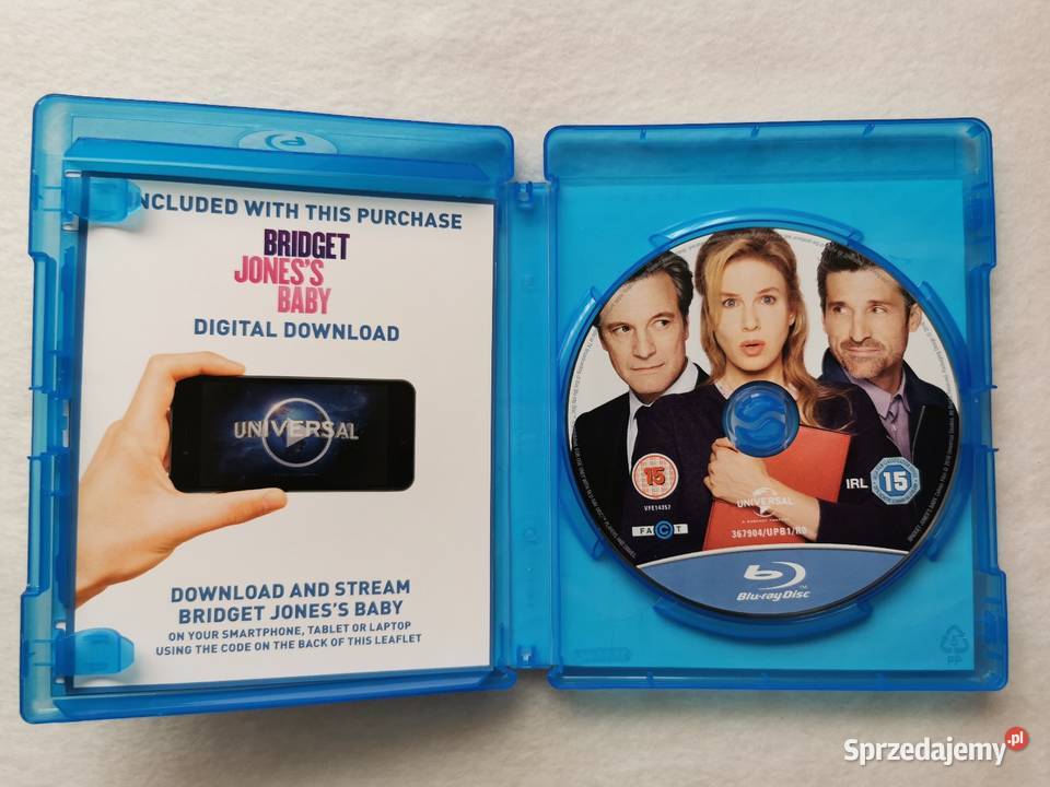 Bridget Joness Baby Bridget Jones 3 Bluray En sprzedam
