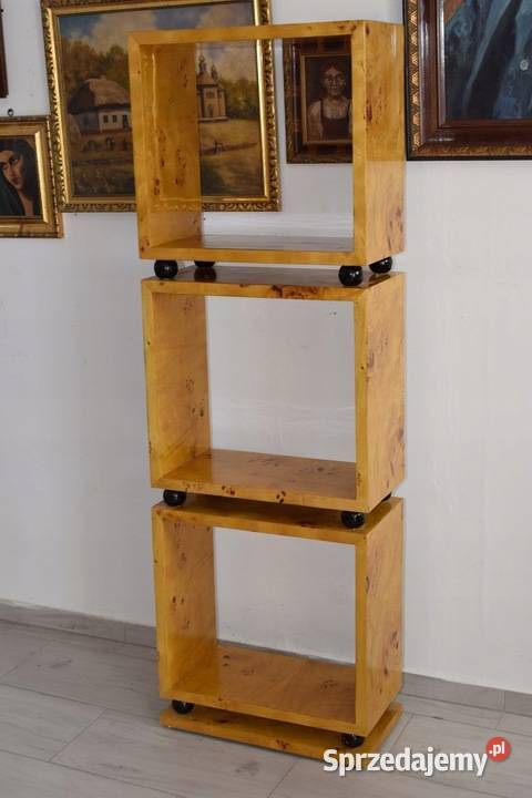 Drewniana Komoda Konsola Szafka Art Deco Szafa