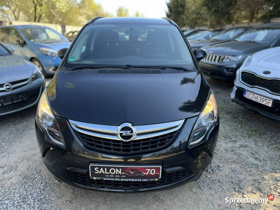 Opel Zafira 20 1wł Klima BAgaznik Rowerowy El przyciemniane szyby śląskie Częstochowa sprzedam