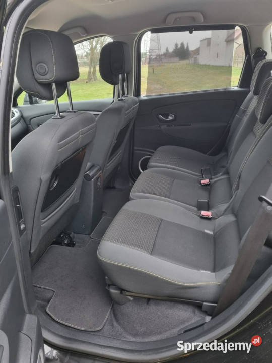 Renault Scenic 16 16V 110 Xenon Alu Klima Navi czarny Renault śląskie Wojkowice Kościelne