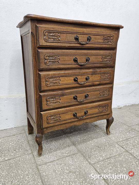 Komoda ludwikowska z szufladami Francja Nowy Sącz sprzedam