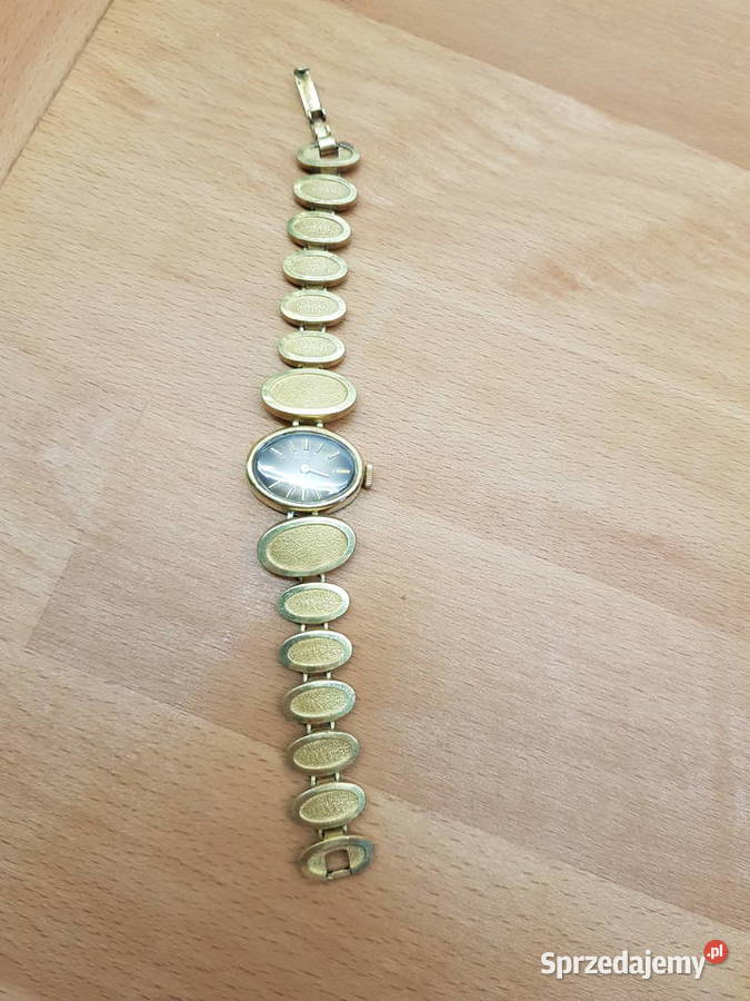 Rzadki biżuteryjny zegarek GUB Glashutte
