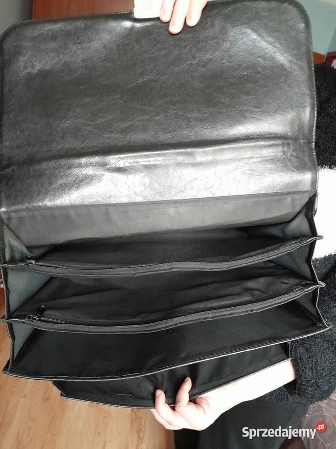 Teczka aktówka męska na dokumenty laptop 15 Do ręki  Polkowice