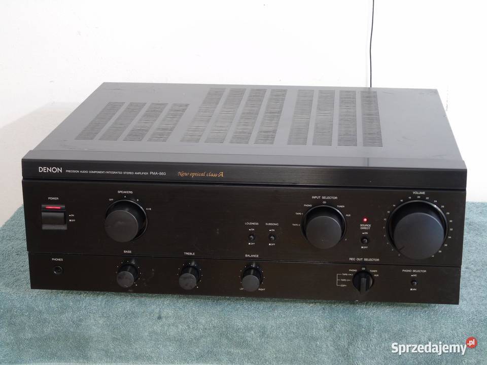 Wzmacniacz Denon PMA860 świetne stereo DOSTAWA Wzmacniacze i pokrewne podkarpackie Jasło