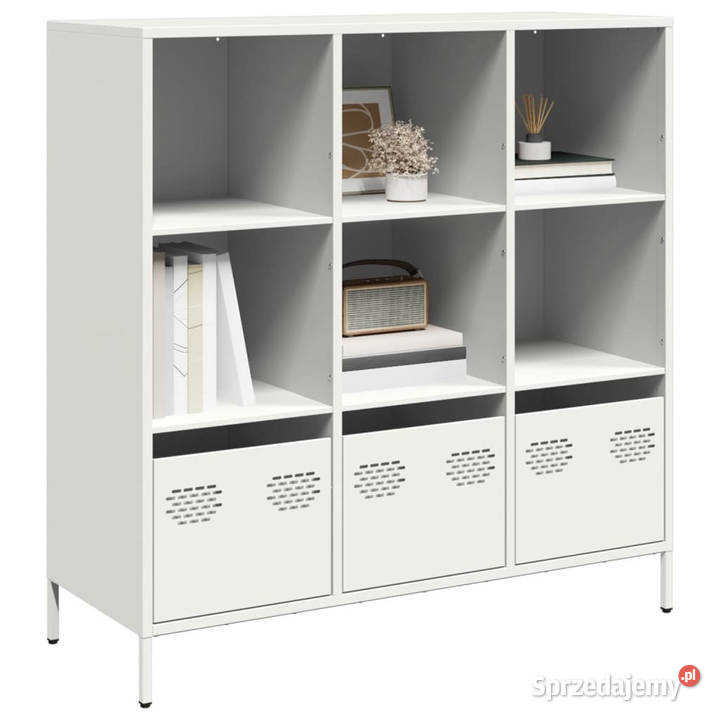 Szafka biała 1015x39x1035 stal WM851393 Pozostałe Warszawa