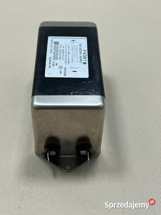 Duży filtr sieciowy EMI 10A F4381 ProForm