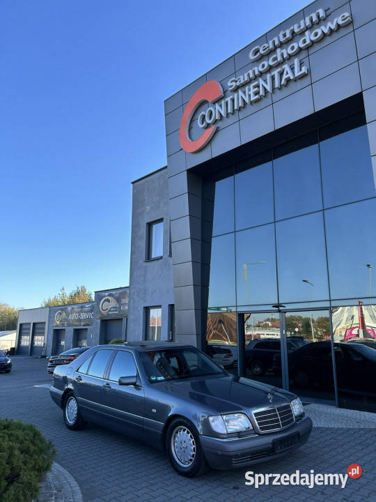 Mercedes S 420 podgrz fotele szyberdach tempomat elektrochrom. lusterka boczne Żory