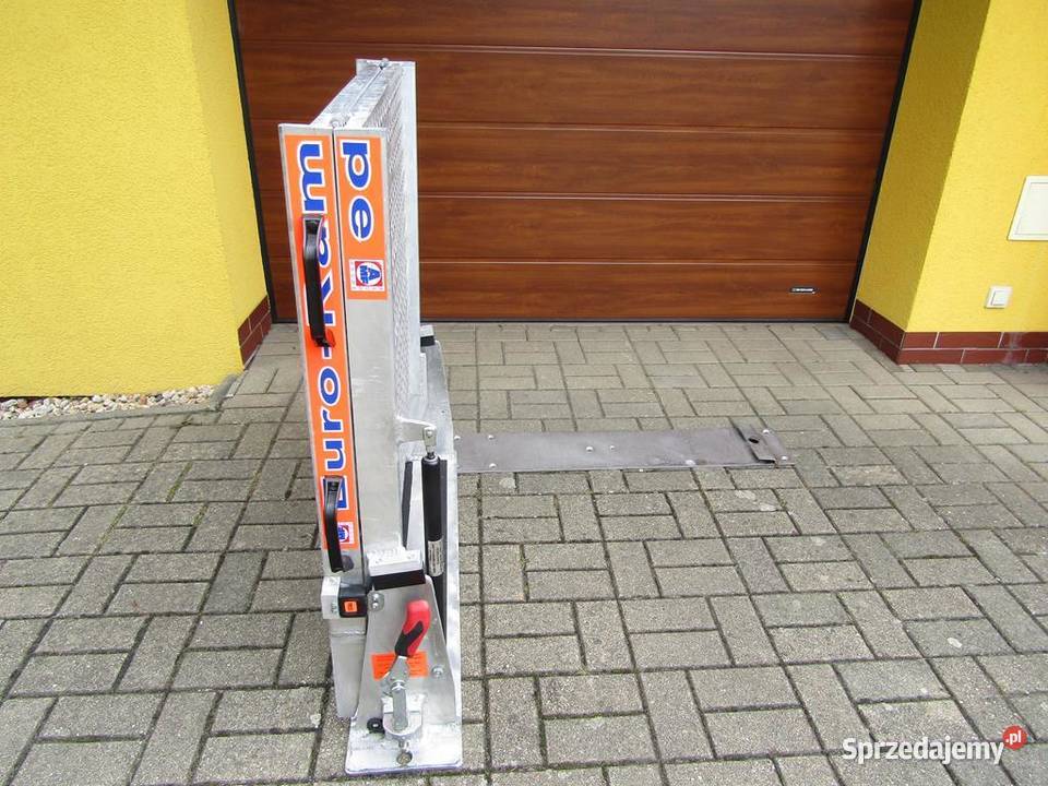 Rampa OBROTOWA podjazd wózek motor H 107 Cady Siekierczyn sprzedam
