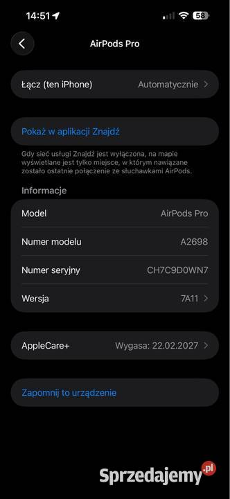 Apple AirPods pro2 nowe zafoliowane Żagań