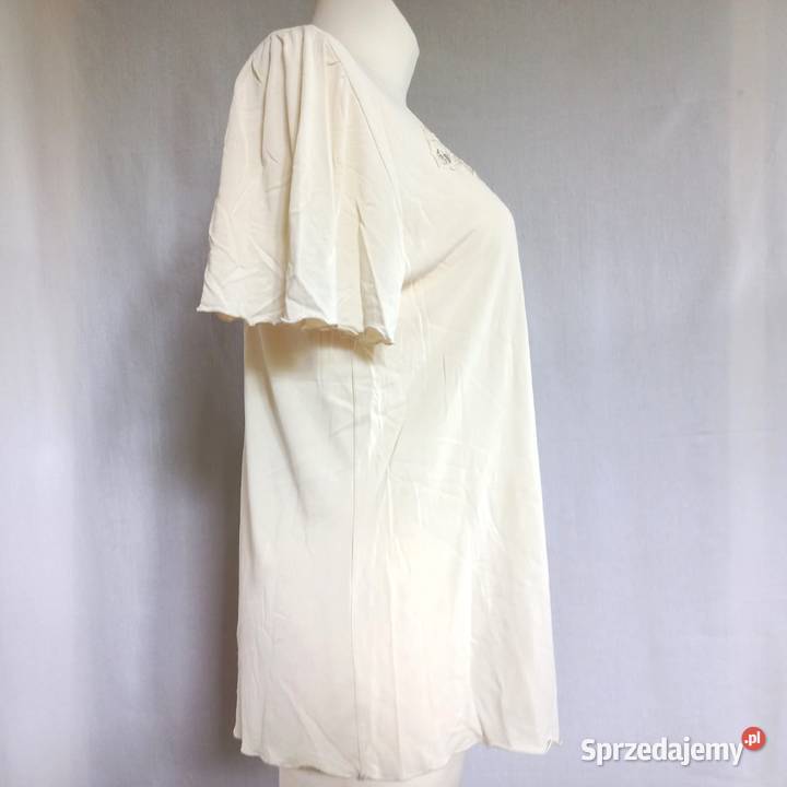 Bluzka nocna Góra damska r 40L krótki rękaw NOWA Rozmiar L Białystok