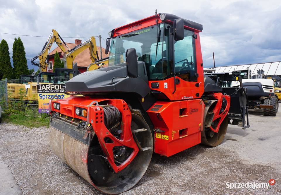 Walec Bomag BW 174 AP 2016 z rozsypywaczem grysu świętokrzyskie Jeziorko