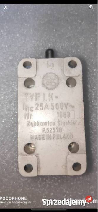 Łącznik krańcowy LK1 LK2 25A Gliwice
