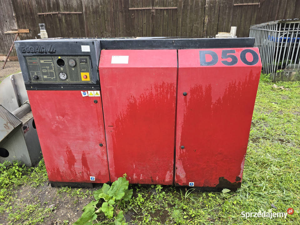 Kompresor śrubowy ECOAIR D50 5 m3 min Mława