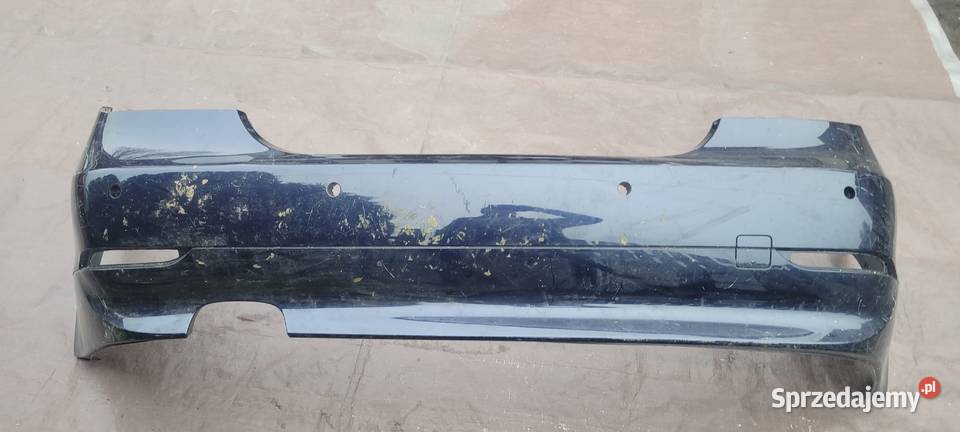 BMW 5 E60 SEDAN ZDERZAK TYŁ TYLNY Ruda Śląska