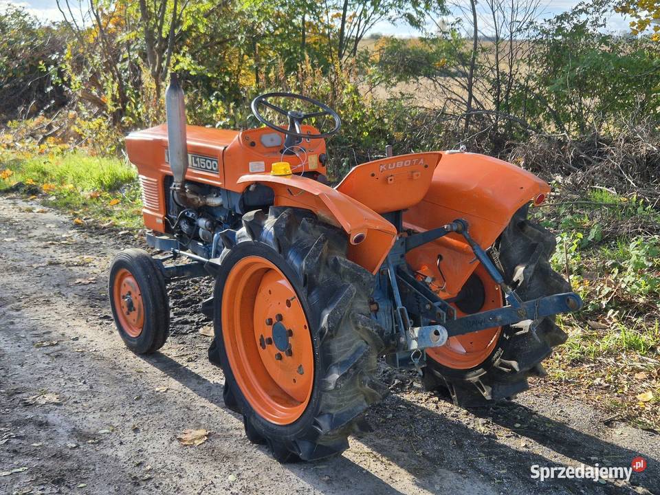 Traktorek traktor KUBOTA L1500S 15 24 Małuszyn
