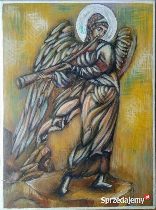 Ikona pisana Zwiastowanie 50 x 50 Szczecin