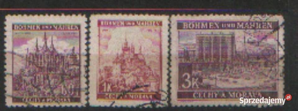 Zn B M Zn Mi 24 5 7 8 33 kas 1939 Filatelistyka Gliwice sprzedam