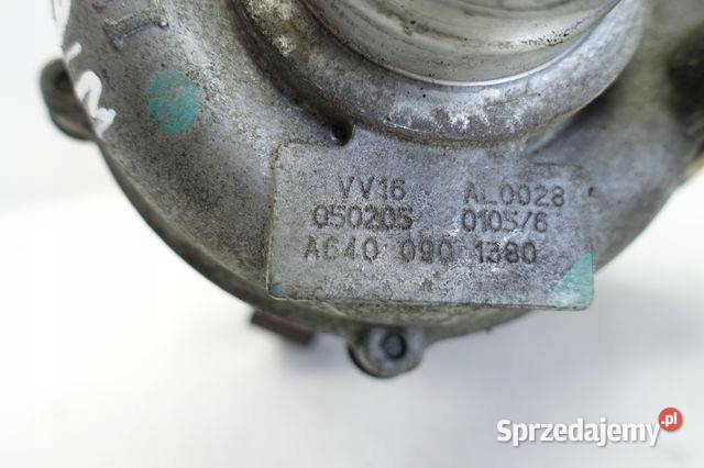 TURBOSPRĘŻARKA Mercedes W169 20 CDI A6400901380 lubelskie Chełm