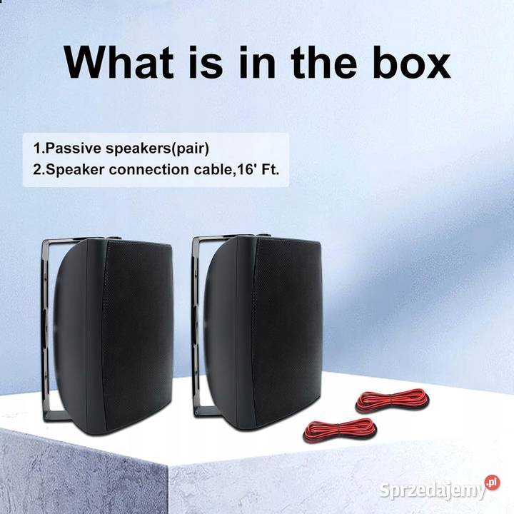 ZESTAW NAGŁOŚNIENIA NA ZEWNĄTRZ STUDIOFINIX Myszyniec sprzedam