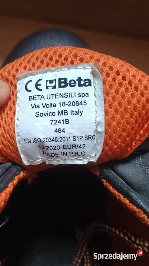 PÓŁBUTY BUTY ROBOCZE OCHRONNE BETA 7241B Pozostałe Kraków