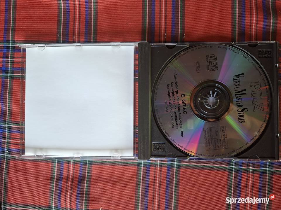 Edvard Grieg Vienna Master Series CD 1 płyta Kraków
