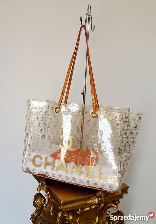 TRANSPARENTNA TOREBKA PLAŻOWA CC WOREK CHANELKA kujawsko-pomorskie Bydgoszcz