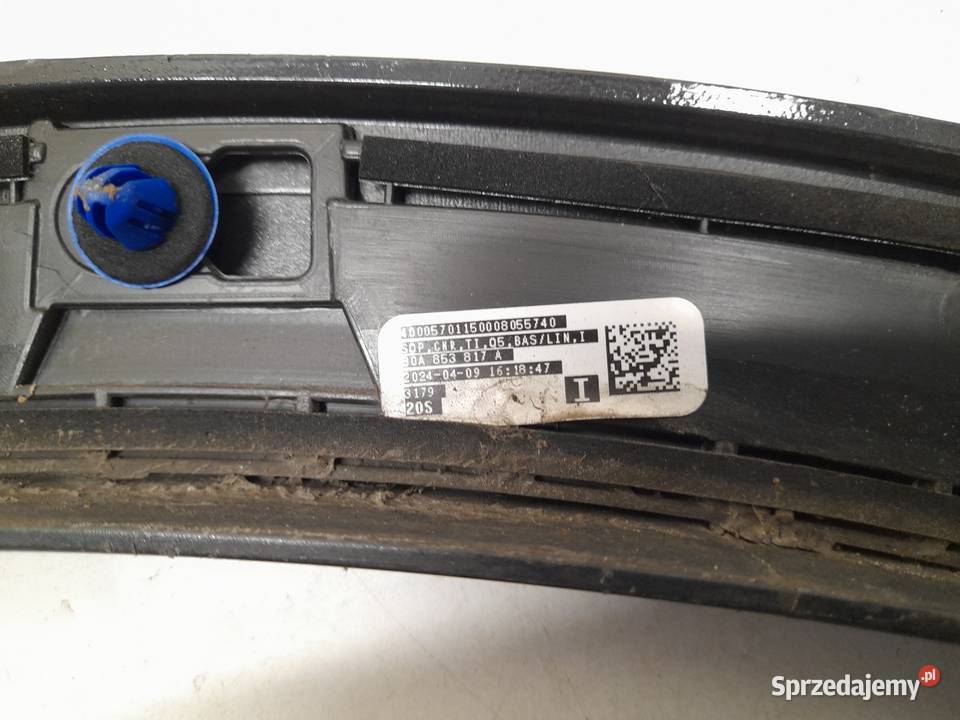 AUDI Q5 S LINE LISTWA BŁOTNIKA LEWA TYLNA