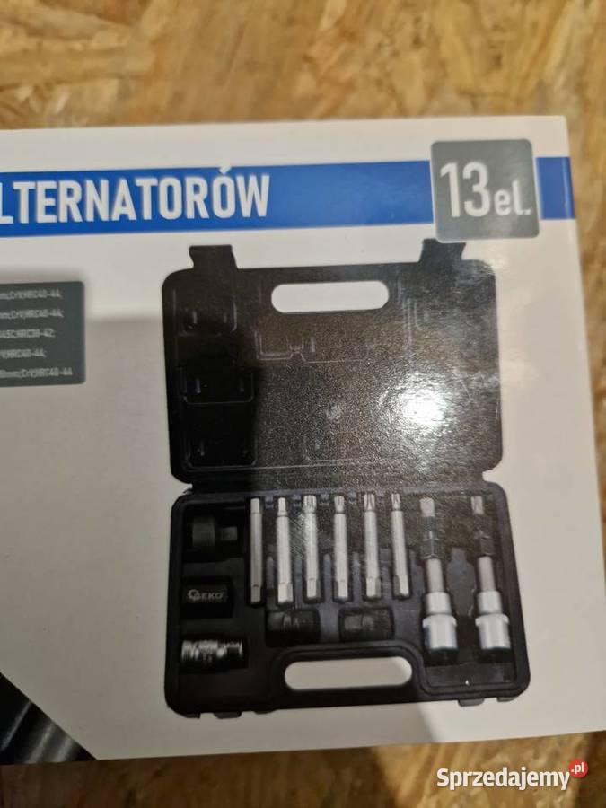 ZESTAW KLUCZY DO ALTERNATORÓW 13EL G02780 GEKO Klucze