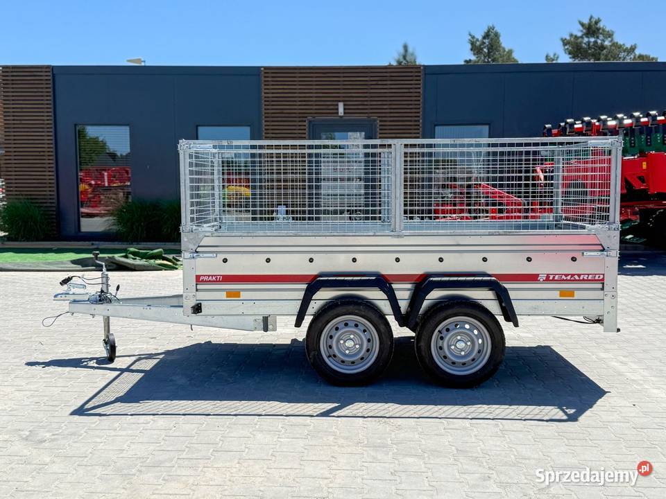 Przyczepa TEMARED PRAKTI 26122 tandem dwuosiowa Pabianice