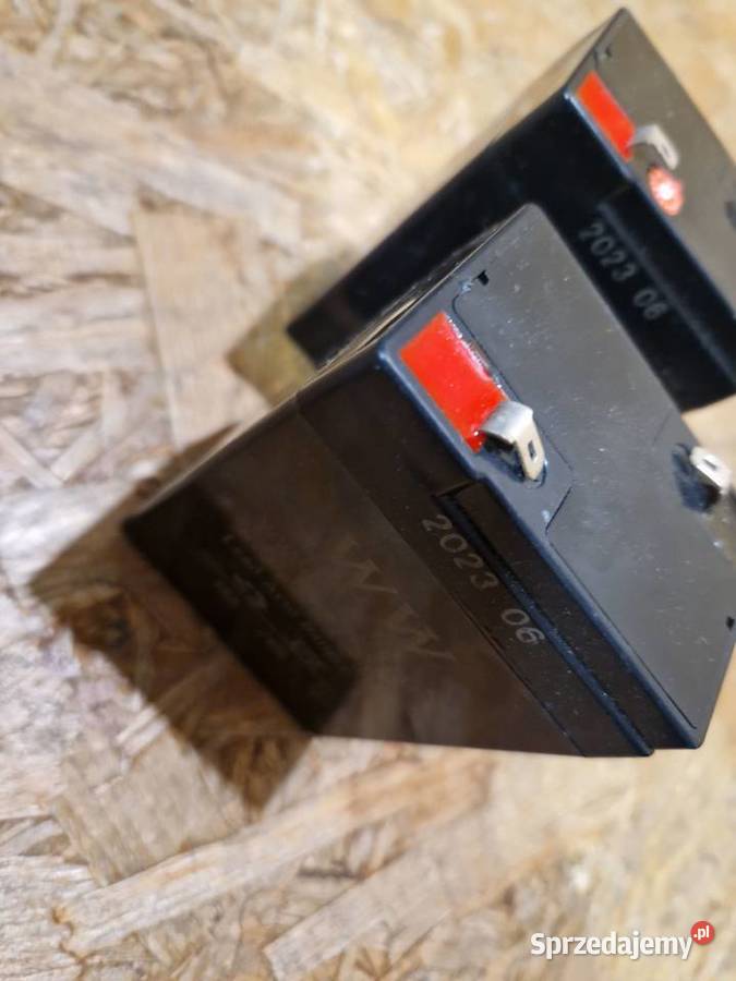 AKUMULATOR BEZOSBŁUGOWY ŻELOWY 6V 4Ah UPS wielkopolskie Głogowa sprzedam