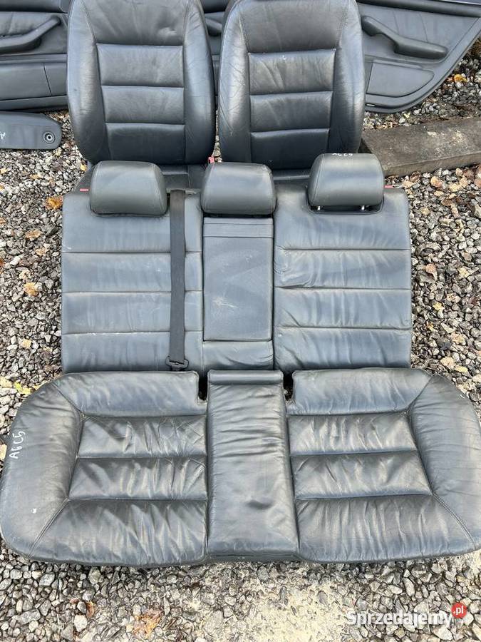 komplet skór skóra Fotele pół elektryczne kanapa Psary-Kąty