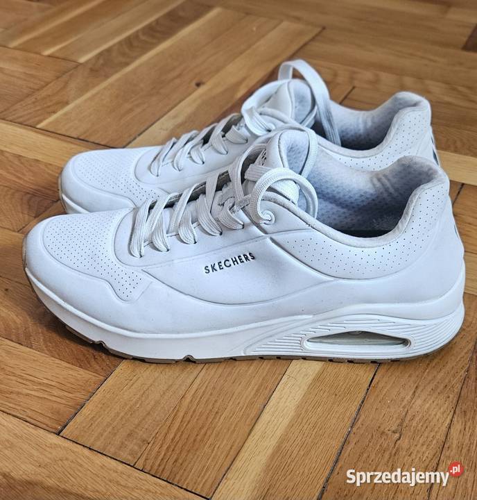 Buty męskie 44 Skechers sneakersy biały Opole