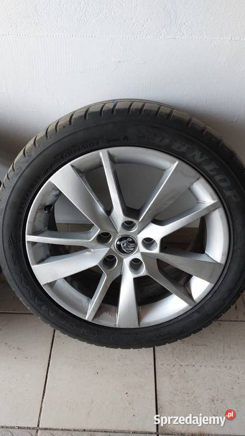 Koła skoda octavia 3 alufelgi 17 z oponami