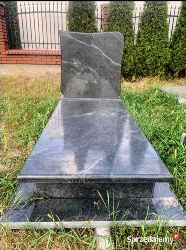GRANITOWY NAGROBEK mazowieckie Borzęcin Duży sprzedam