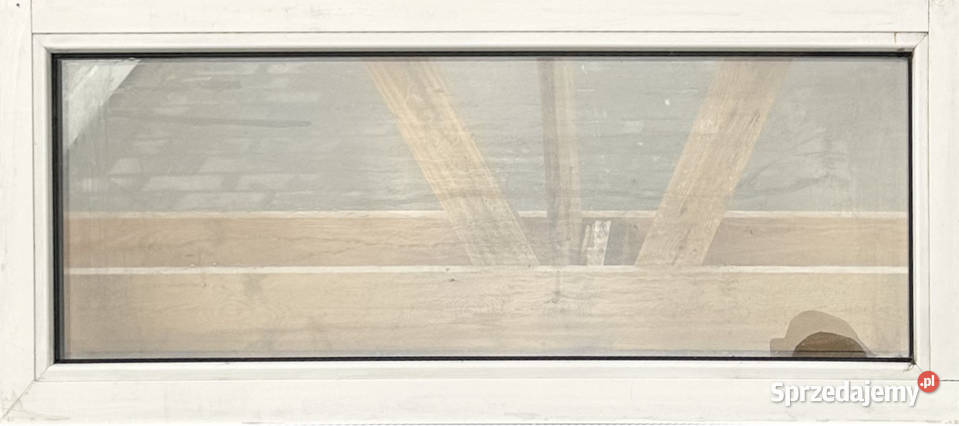 OKNA KacprzaK Witryna 123X47 FIX Używany PCV Siedlce