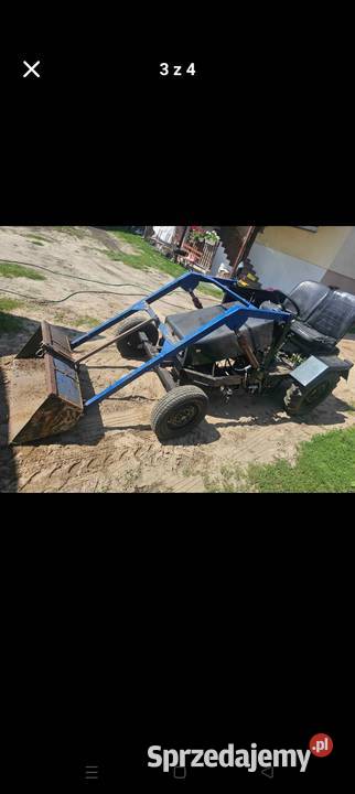 Sprzedam traktorek sam z turem silnik maluch Zamch