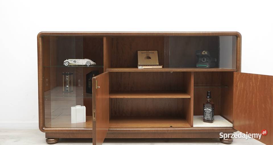 Zabytkowa komodabiblioteka w stylu art deco lata Jerka