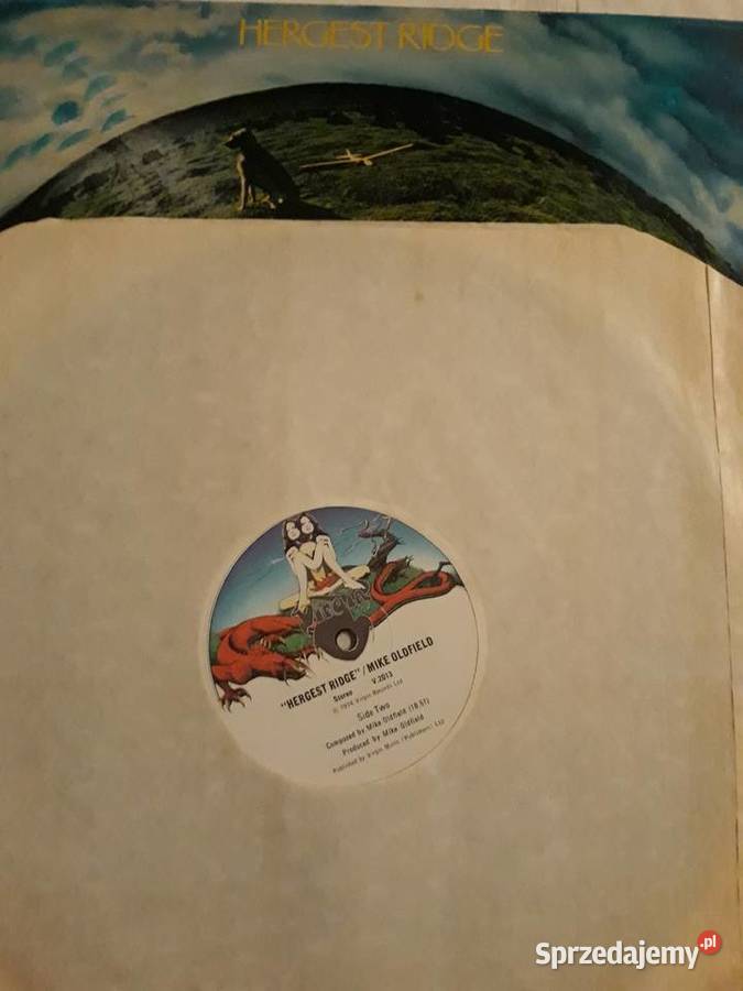 MIKE OLDFIELD HERGEST RIDGE 1974 płyta winylowa