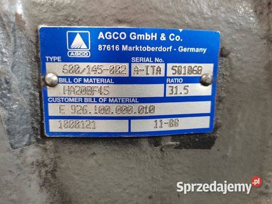 Atak 926100000010 Fendt 926 Vario Wilkowo