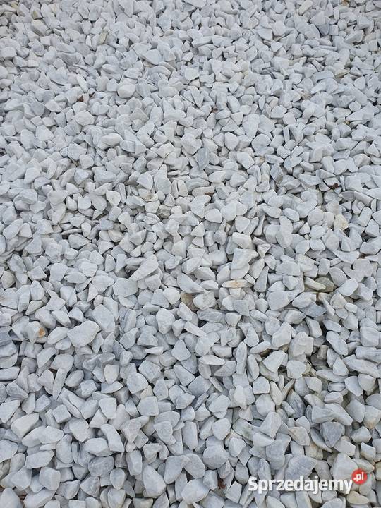 Grys Carrara marmurowy biały grys piękny ozdobny dolnośląskie Bielawa