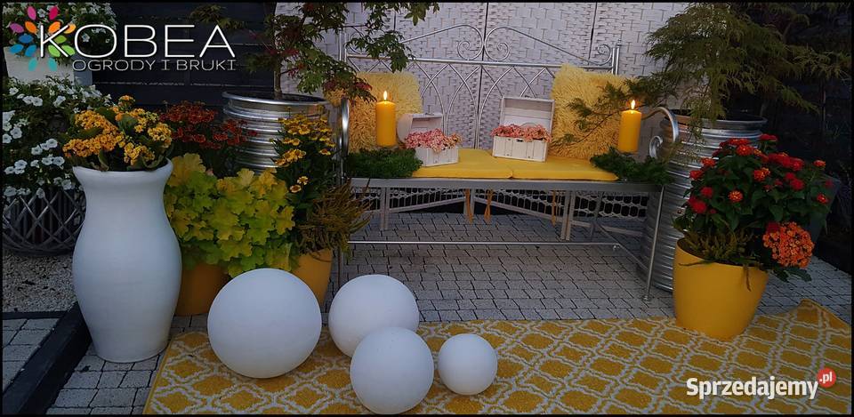 Kule betonowe ogrodowe ozdobne dekoracja ogrodu śląskie Jaworze