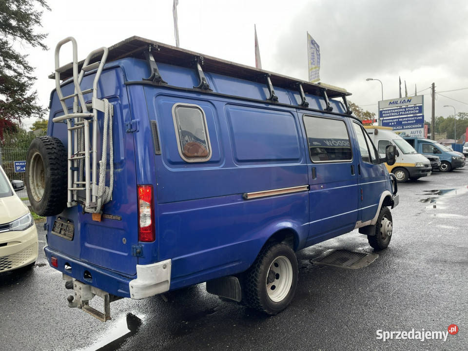 GAZ Gazela Gaz Gazelle Kamper furgon 4X4 benzyna furgon Syców