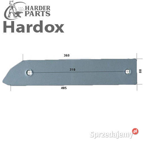 Płoza długa HARDOX 173334P części do pługa podlaskie