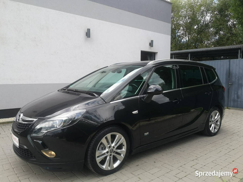 Opel Zafira 14Turbo 140 OPC Klimatronic Tempomat aluminiowe felgi Zafira Strzegom