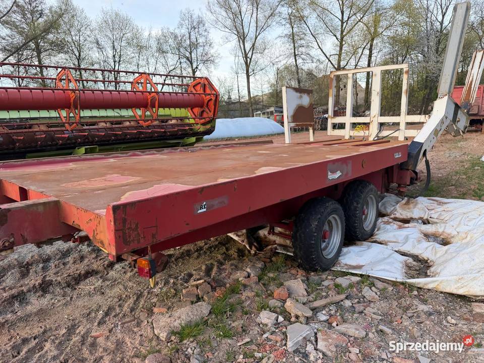 Przyczepa do zwozu słomy siana sprzedam