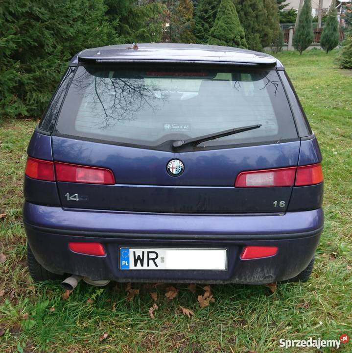 Alfa Romeo 145 boxer 16 Rok produkcji 1996 mazowieckie Garbatka-Letnisko