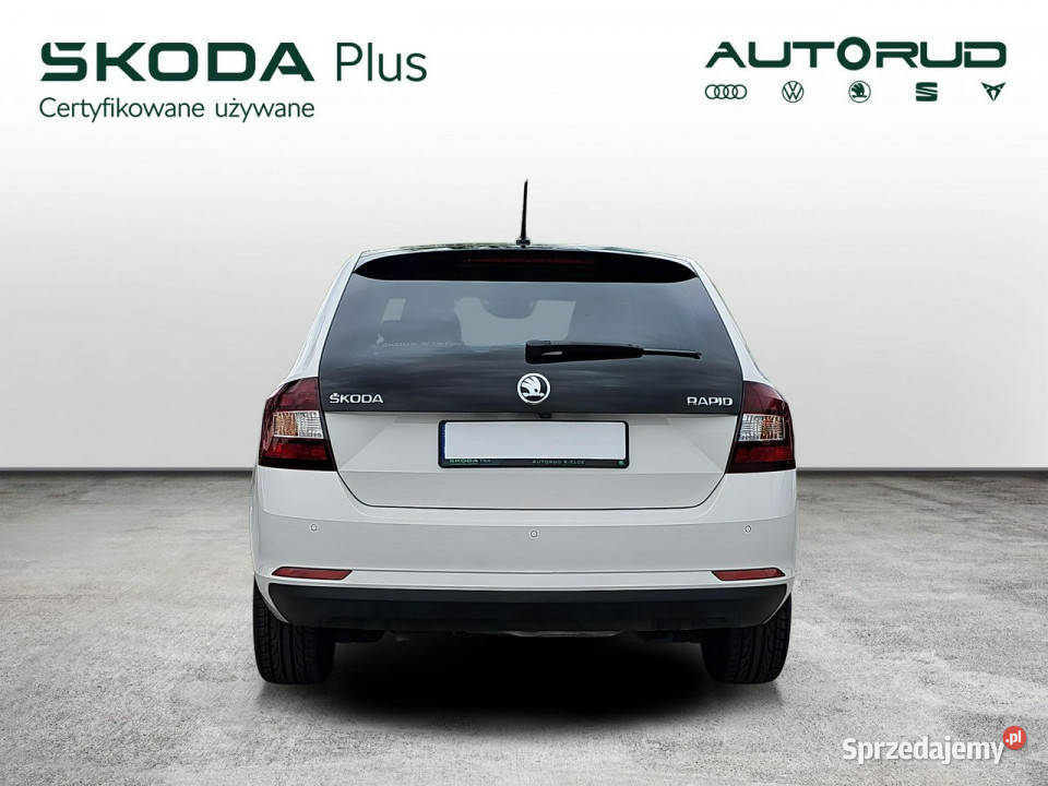 koda RAPID 10TSI 95 Style 2018 2WŁ SalonPL ASR (kontrola trakcji) Rapid Kielce