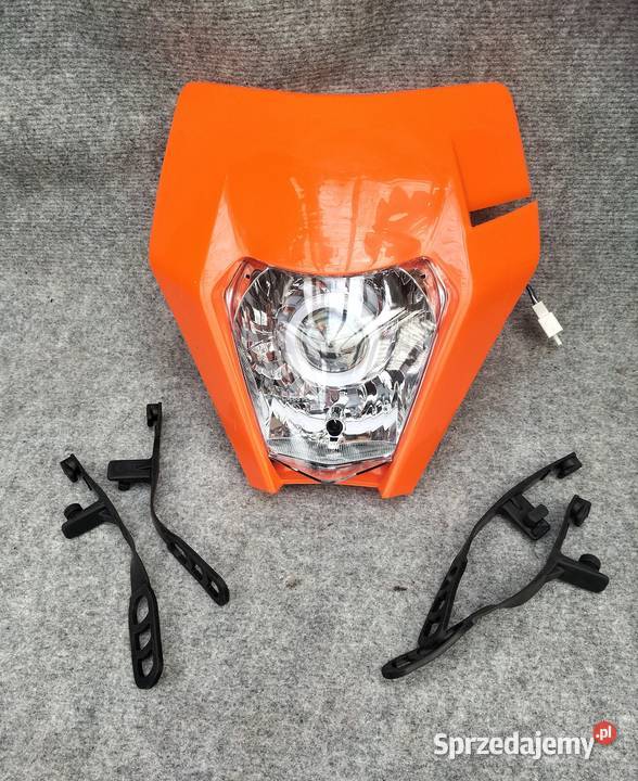 KTM EXC EXCF enduro lampa reflektor LED soczewka wielkopolskie Leszno